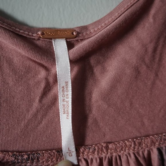 NWT free people Fionas Bell Sleeve Surplice Top - Picture 4 of 8